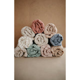 Mushie Changing Pad Cover Pale Taupe - Laadlee