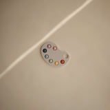 Mushie Paint Palette Press Toy (Multi) - Laadlee