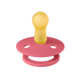 BIBS Colour 2 Pack Latex S1 - Coral / Ruby - Laadlee