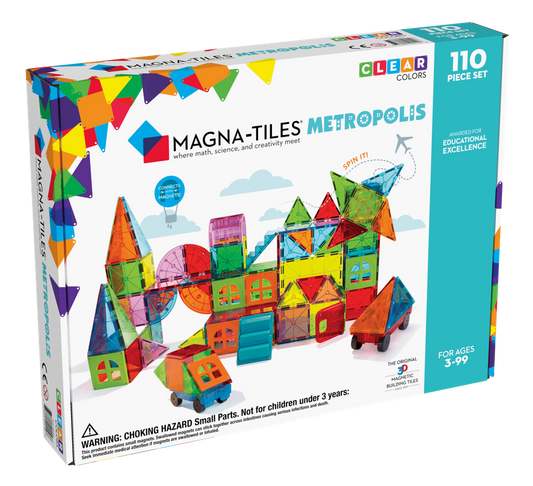 Magna-Tiles Metropolis 110 Pcs. - Laadlee