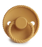 Frigg Rope Latex Baby Pacifier 0-6M, 1Pack, Honey Gold - Size 1 - Laadlee