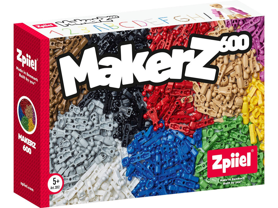 Zpiiel MakerZ Building Set - 600 pcs - Laadlee