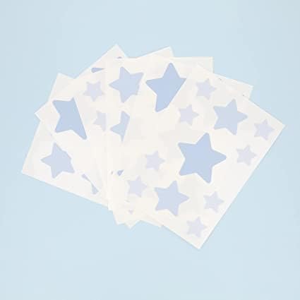 My Nametags Wall Stickers - Blue Stars - Laadlee