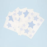 My Nametags Wall Stickers - Blue Stars - Laadlee