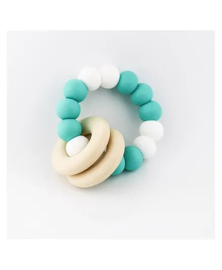 Desert Chomps Vera Classic Teether - Aqua - Laadlee