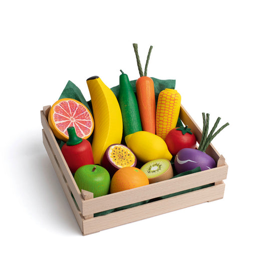 Erzi Assorted Fruit & Vegetables - XL - Laadlee