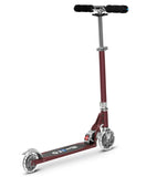 Micro Sprite Scooter With LED Wheels - Autum Red - Laadlee