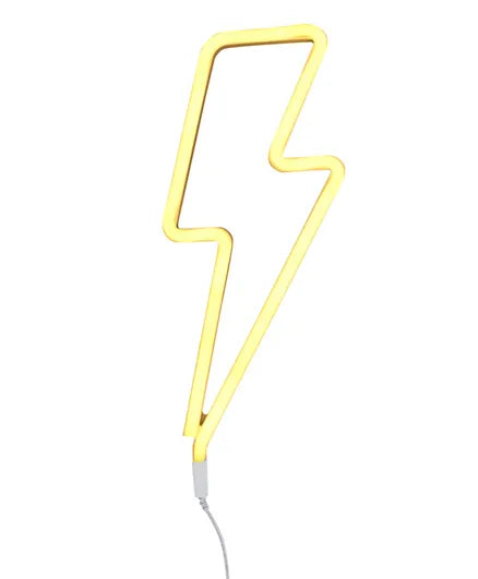 A Little Lovely Company Neon Light - Bolt Yellow - Laadlee