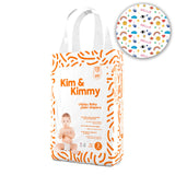 Kim & Kimmy - Size 3 Funny Icons Diapers, 6 - 11kg, qty 60 - Laadlee
