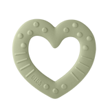 BIBS Baby Bitie Heart - Sage - Laadlee