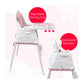 Pikkaboo European Standard All-in-One High Chair for Babies - Pink - Laadlee