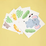 My Nametags Wall Stickers - Exotic Animals - Laadlee