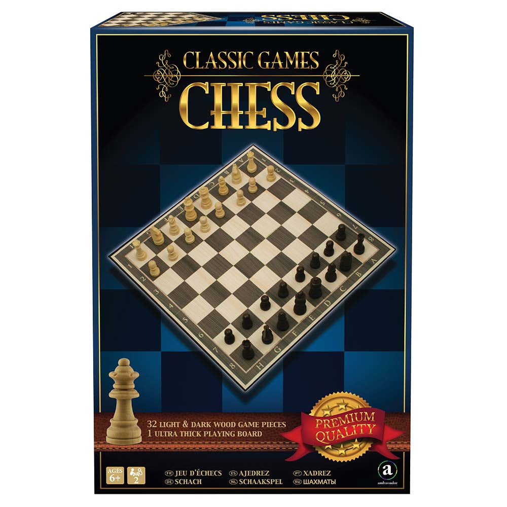 Ambassador - Classic Games - Premium Chess - Laadlee