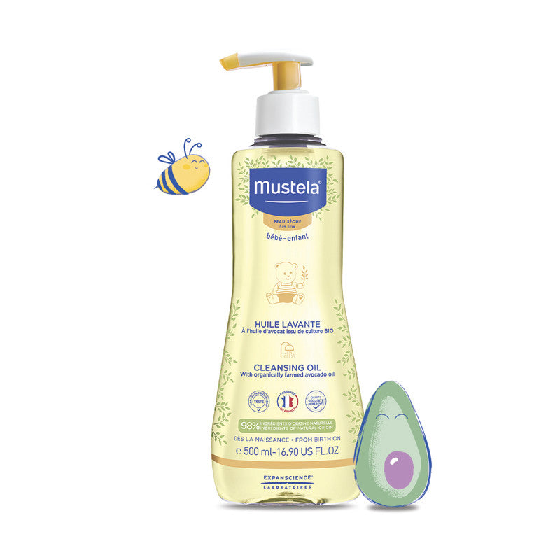 Mustela - Cleansing Oil 500ml - Laadlee