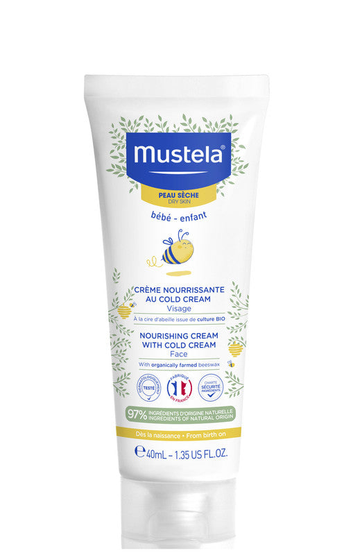 Mustela - Nourishing Cream with Cold Cream Face 40ml - Laadlee