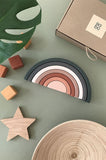 SABO Concept - Wooden Rainbow Toy - Green - Laadlee