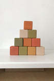 SABO Concept - Wooden Blocks Mini Set 12-pc - Flower Meadow - Laadlee