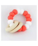 Desert Chomps Vera Summer Time Teether - Coral & Pearls - Laadlee