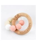 Desert Chomps Bubble Gum Teether - Peaches & Cream - Laadlee