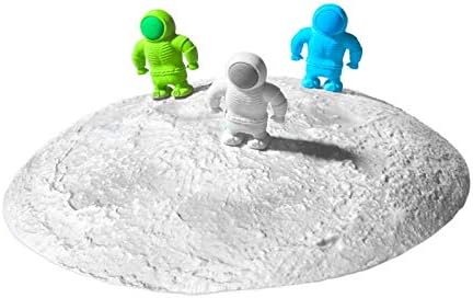 OOLY Astronaut Erasers - Set of 3 - Laadlee