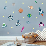 My Nametags Wall Stickers - Space - Laadlee