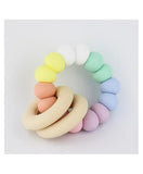 Desert Chomps Vera Classic Teether - Rainbow/Pastel - Laadlee