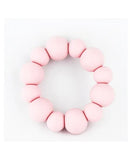 Desert Chomps Pastel Pop Teether - Baby Pink - Laadlee