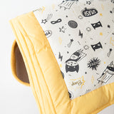 Yellow Doodle Reversible Comfort Quilt - Superbaby - Laadlee
