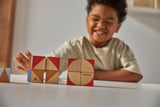 PlanToys Geo Pattern Cubes - Laadlee