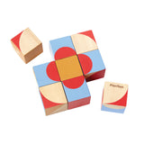 PlanToys Geo Pattern Cubes - Laadlee