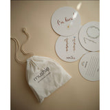 Mushie Milestone Cards - Laadlee