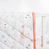 Yellow Doodle Reversible Comfort Quilt - In The Sky - Laadlee