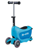 Micro Mini2go Deluxe Scooter - Blue - Laadlee