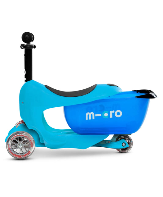 Micro Mini2go Deluxe Scooter - Blue - Laadlee
