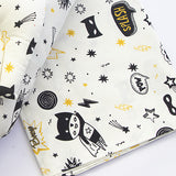 Yellow Doodle Cot Bedsheet Set - Superbaby - Laadlee