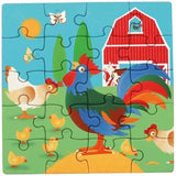 Scratch Europe Magnetic Puzzle Book To Go - Farm - Laadlee