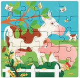 Scratch Europe Magnetic Puzzle Book To Go - Farm - Laadlee
