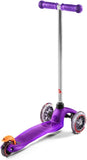 Micro Mini Classic Scooter with LED Wheels - Purple - Laadlee