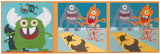 Scratch Europe Magnetic Puzzle Book To Go - Monster - Laadlee