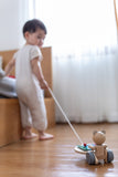 PlanToys Pull-Along Musical Bear - Laadlee