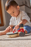 PlanToys Pull Along Drummer - Laadlee