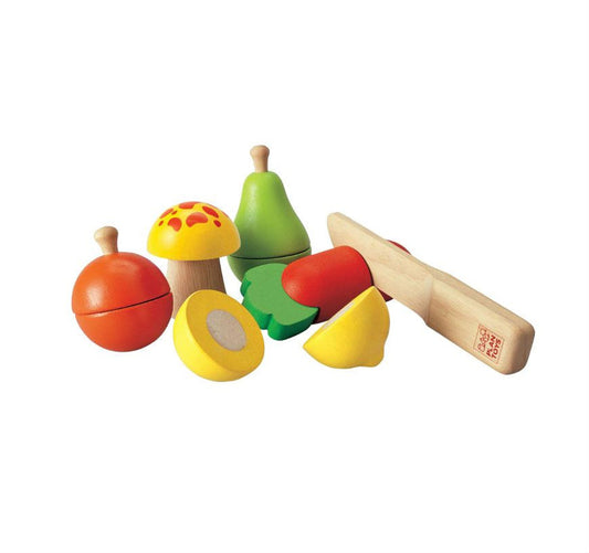 PlanToys Fruit & Vegetable Play Set - Laadlee