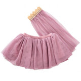ByAstrup Doll Tulle Skirt with Veil - Plum - Laadlee