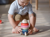 PlanToys Stacking Rocket - Orchard - Laadlee