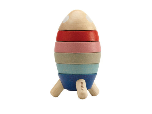 PlanToys Stacking Rocket - Orchard - Laadlee