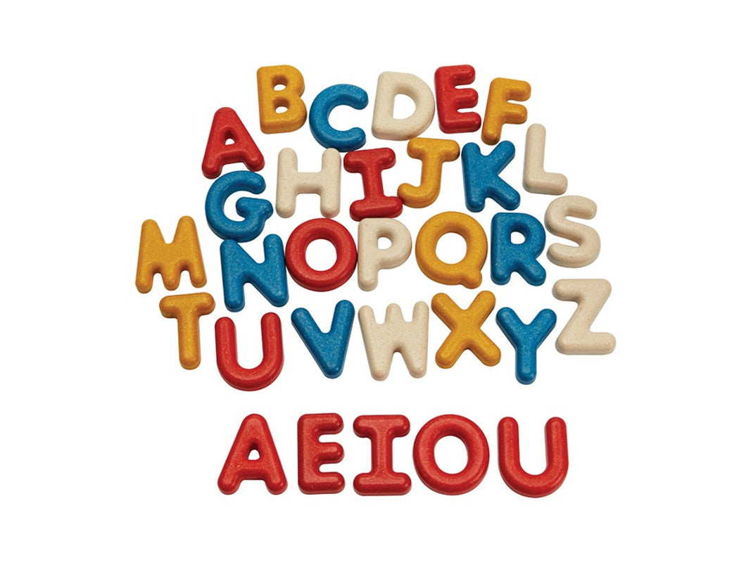 PlanToys Upper Case Alphabet - Laadlee