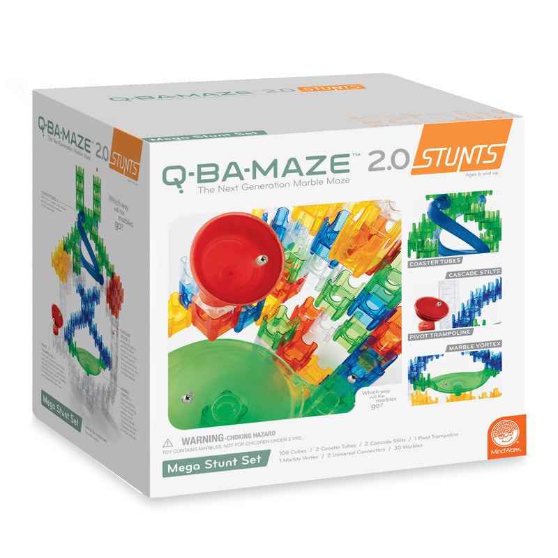 MindWare Q-BA-MAZE 2.0 Mega Stunt Set - Laadlee