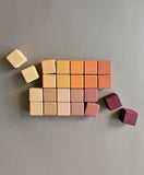 SABO Concept - Wooden Blocks Set 24-pc - Marsala - Laadlee