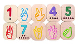 PlanToys Hand Sign Numbers 1 to 10 - Laadlee