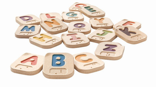 PlanToys Braille Alphabet A-Z - Laadlee
